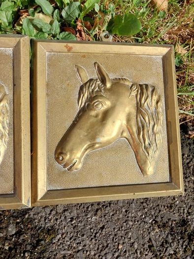 Brass Horses x 2