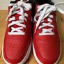 Red & Black Nike Air Force 1 Image 2