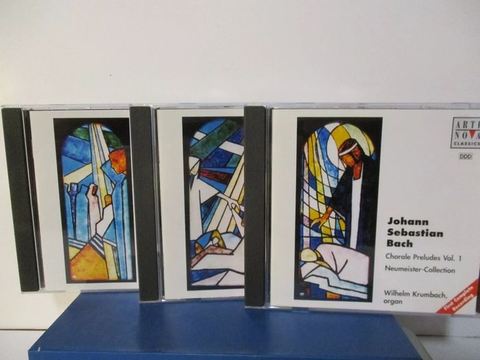 Johann Sebastian Bach. Chorale Preludes. 3 x CD Boxset. Free Postage!