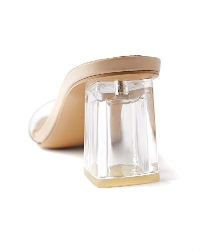 Zara Women Vinyl Mules with Methacrylate Heels Size 39