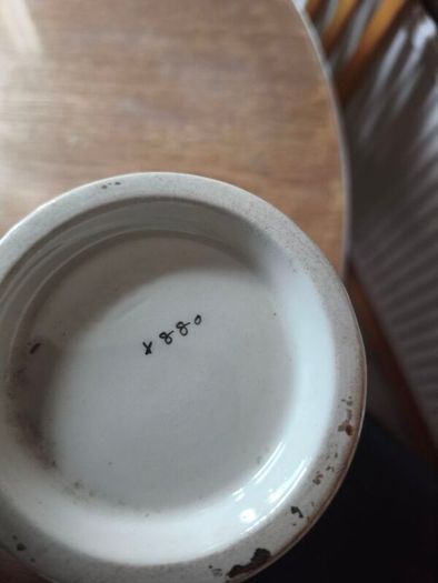 chamber pot and wash bowl set