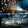 Outdoor Snowflake Projector Lights 4 Head IP44 Waterproof Image 3