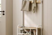 Coat Rack with Bench