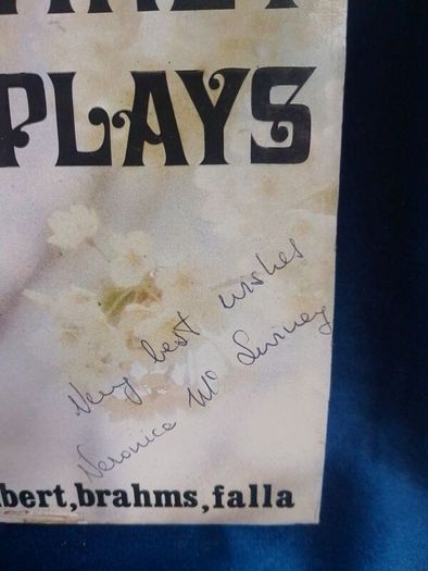 Autographed Irish trad and classical vinyl
