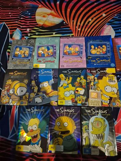 Simpsons complete season dvd bundle lot