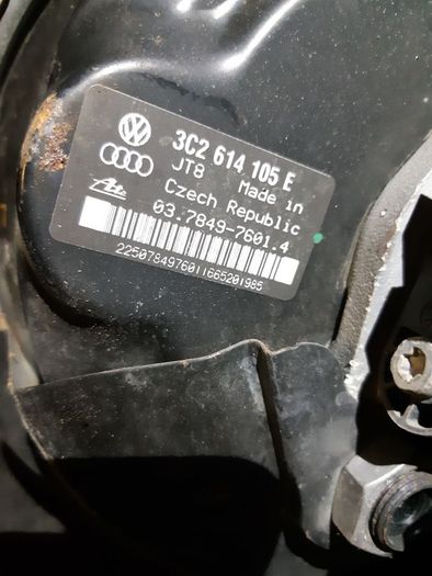 Vw Passat B6 3c2 3c5 2.0 Tdi Fsi 05-10 Brake Servo & Master Cylinder 3c2614105ad