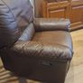 Brown Leather Sofa Set of 3x Image 3