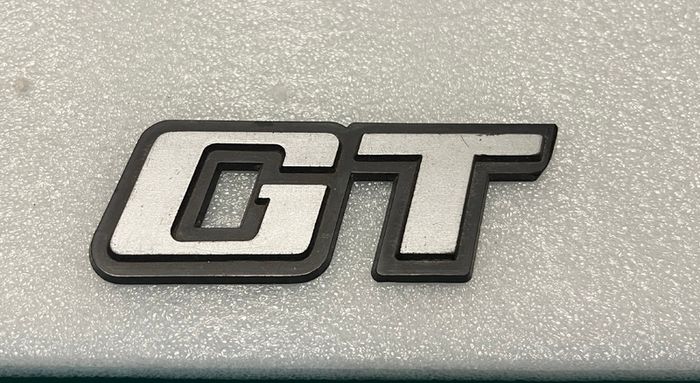 Vintage original VW GT Car Badge for sale