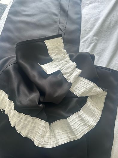 black thermal blackout curtains