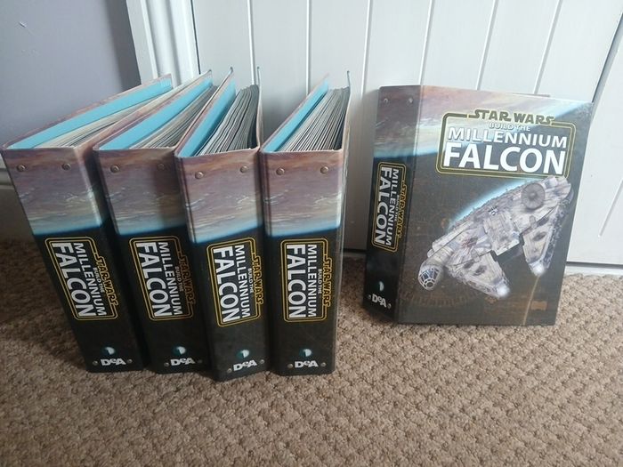 Star wars millenium falcon fact files (Complete)
