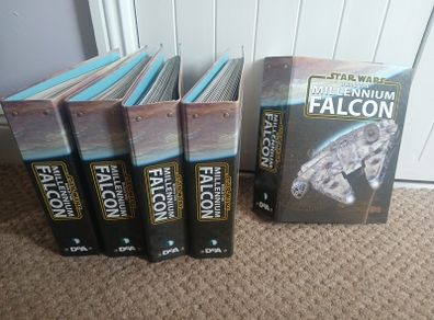 Star wars millenium falcon fact files (Complete)