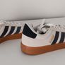 Adidas VL Court 3.0 Off-White/Black Size 6.5 Image 3