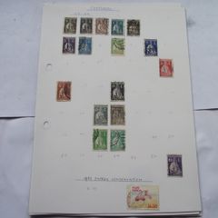 A Collection of Stamps from Portugal and Colonies on Loose Pages