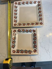 nicholas mosse old rose square plate set