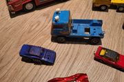Vintage metal cars