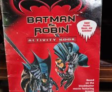 Batman & Robin activity book