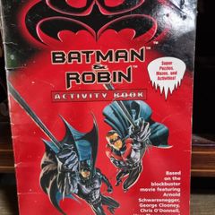 Batman & Robin activity book