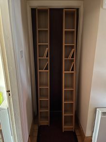 Tower shelving units (IKEA)
