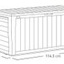 270L Garden Storage Box Image 7