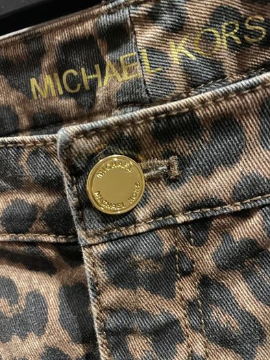 MICHAEL KORS Fabulous Leopard Jeans Size 10!