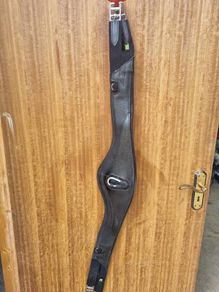 Devoucoux Allure girth with snap hook 125cm -50inch black