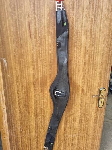 Devoucoux Allure girth with snap hook 125cm -50inch black