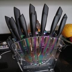 Kitchen Knife set/veg cutter/Knife sharpner/Scissors