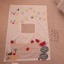 IKEA KURA Bed Curtains // Market stall pattern Image 4