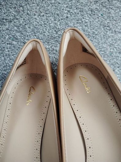 New.Clarks women high heel shoes.size UK7