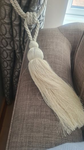 Grey curtains