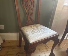 Antique dining chairs