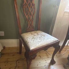 Antique dining chairs