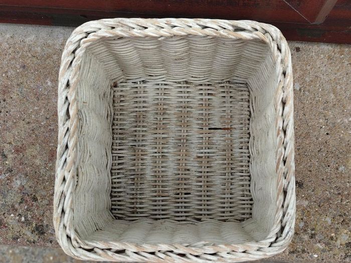 Wicker Style Small Basket (used).