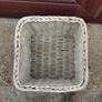Wicker Style Small Basket (used). Image 2