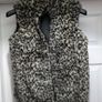 girls faux fur leopard print Image 5