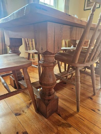 Kitchen table and chairs.
