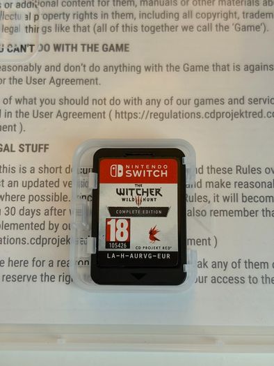 The Witcher 3 Wild Hunt - Complete Edition - Nintendo Switch