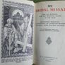Vintage BRIDAL PRAYER BOOK 1957 Mother of Pearl Catholic  in Case Image 10