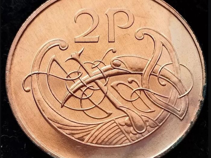 [#2338] - Ireland 1971 | SPECIMEN | Irish 2p | Irish Two Penny | KM.21