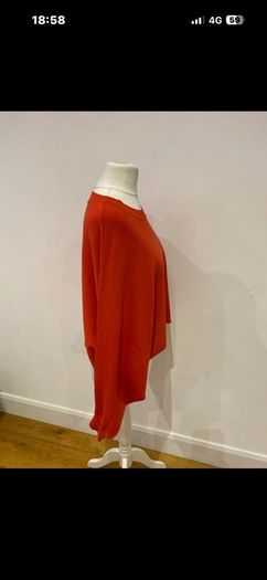 Massimo Dutti batwing cotton knit top size 12-14