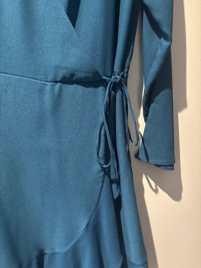 river island wrap around dress