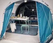 4 Man Large Tent Black Out