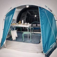 4 Man Large Tent Black Out