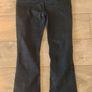M&S slim flare black jeans, size 8, long Image 2
