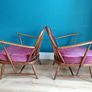 Mid Century Vintage Retro Ercol Easy Chairs model 334 Image 2