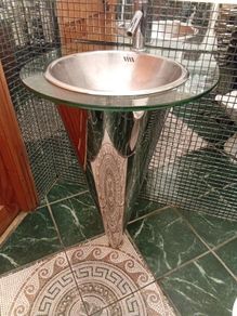 Unique, unusual cone shape sink
