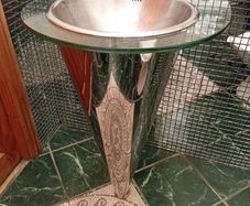 Unique, unusual cone shape sink