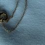 18k Gold Multigem stones Heart Necklace Image 2