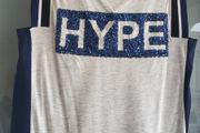 Pull &amp; Bear HYPE sleeveless t-shirt Sz M (Fit 10-12UK)