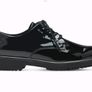 MARCO TOZZI Black Patent Derby Flats Image 6